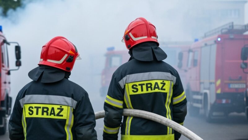 Pożar balkonu w Opolu: Szybka akcja strażaków zapobiegła tragedii