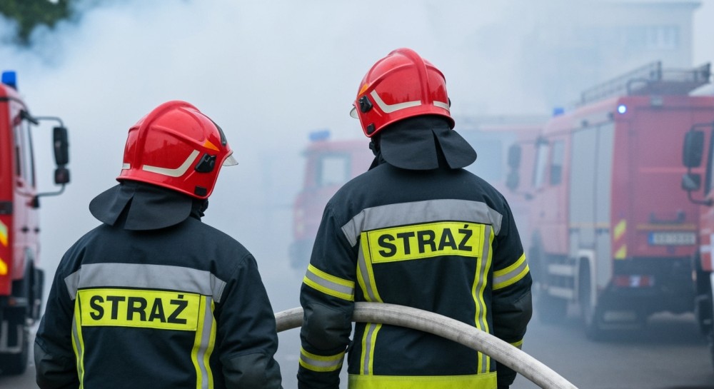 Pożar balkonu w Opolu: Szybka akcja strażaków zapobiegła tragedii
