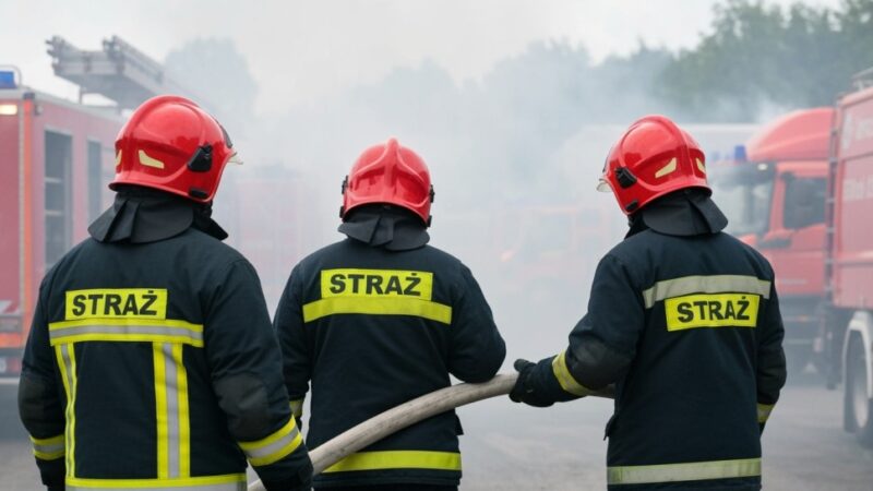 Pożar balkonu w Opolu: Szybka akcja strażaków zapobiegła tragedii
