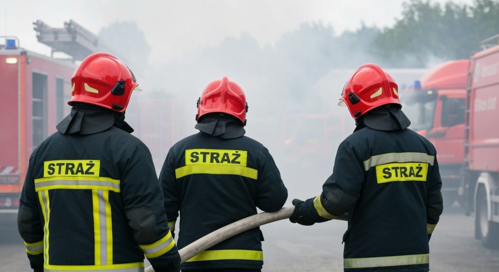 Pożar balkonu w Opolu: Szybka akcja strażaków zapobiegła tragedii