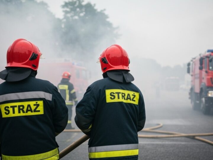 Pożar na balkonie w Opolu: Szybka akcja strażaków zapobiegła tragedii
