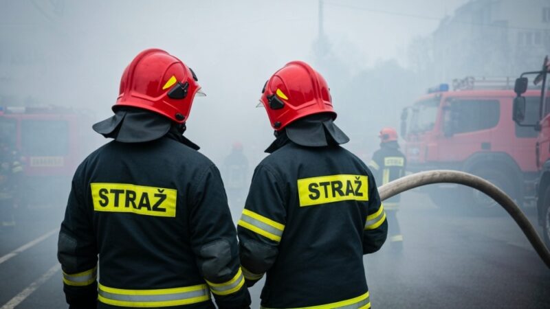 Pożar na balkonie w Opolu: Szybka interwencja straży pożarnej!