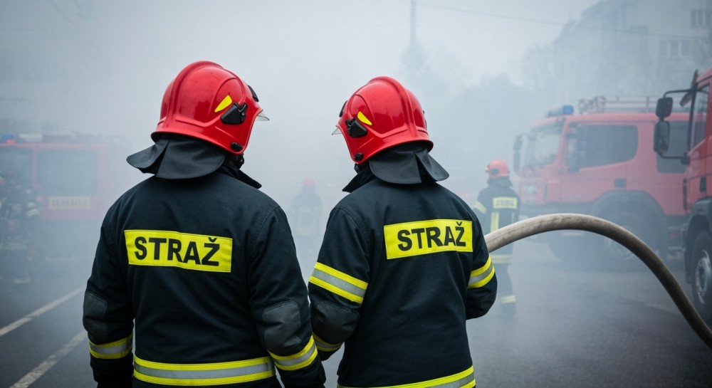 Pożar na balkonie w Opolu: Szybka interwencja straży pożarnej!
