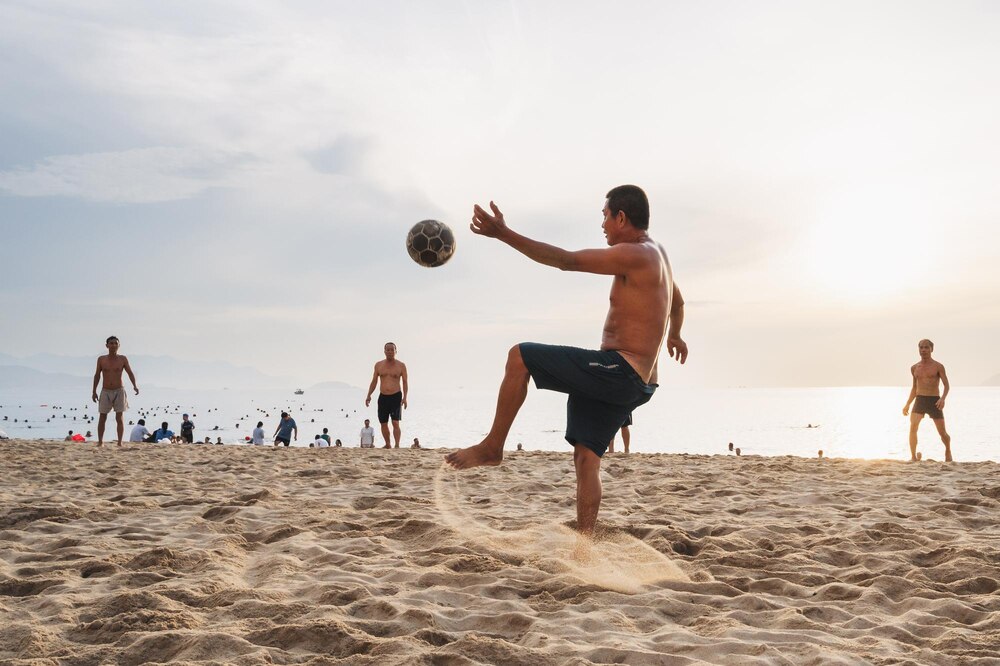 Sportowe emocje na piasku: Turniej piłki plażowej w Przyworach przyciągnął tłumy!