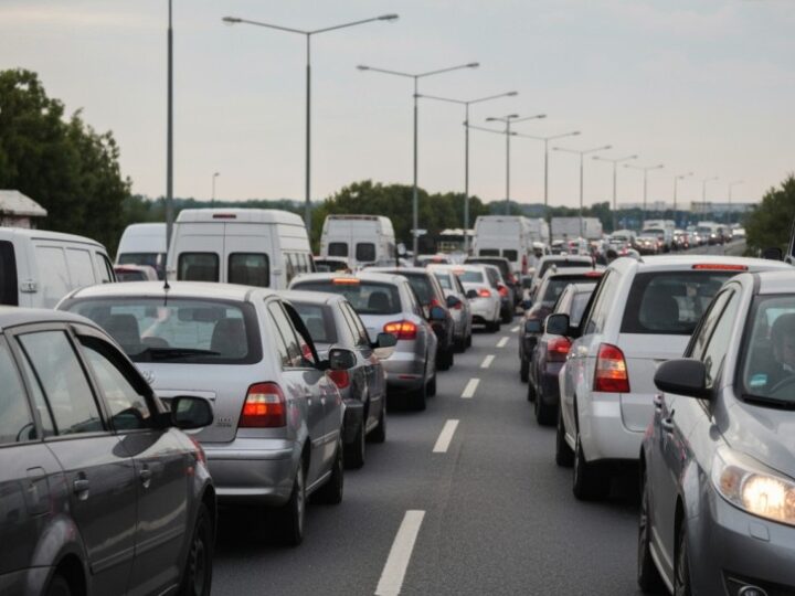 Dwa ranne osoby w wypadku na DK40 – utrudnienia w ruchu