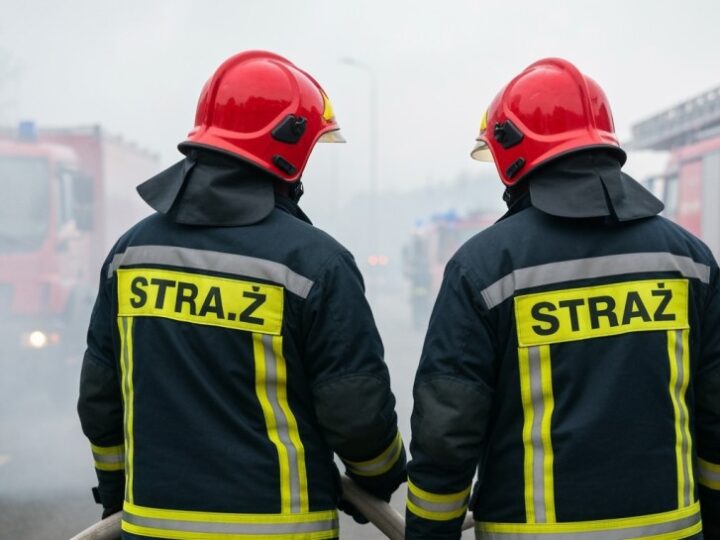 Tragiczny pożar w Brożcu: 80-letni mężczyzna zginął w płomieniach