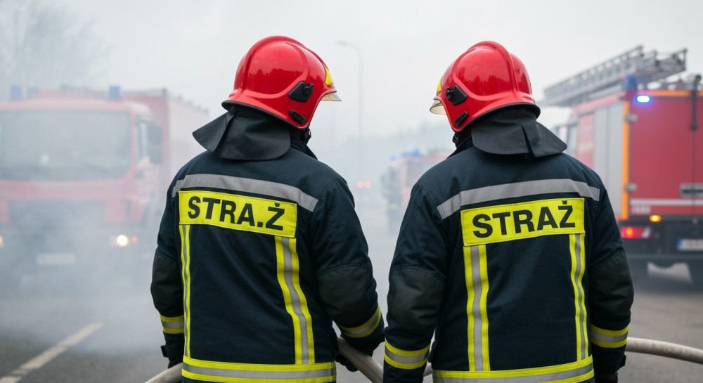 Tragiczny pożar w Brożcu: 80-letni mężczyzna zginął w płomieniach