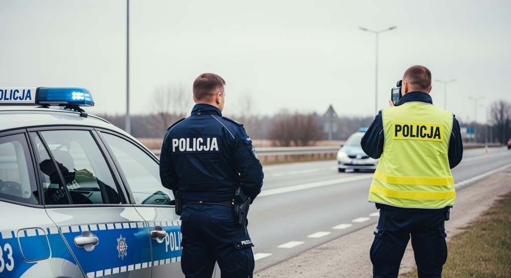 Wojewódzka akcja „Stop – Prędkość”: Kontrola kierowców ujawnia niepokojące statystyki