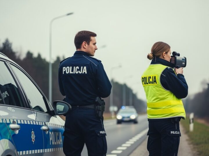 Kierowca z Kolumbii łamie przepisy na przejeździe kolejowym i dostaje 3000 zł mandatu!