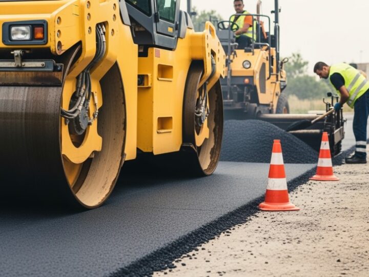 Nowa droga dla pieszych i rowerzystów wzdłuż DK46 między Ozimkiem a Grodźcem