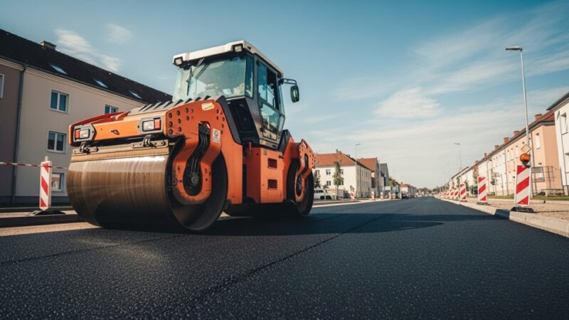 Inwestycje drogowe w Popielowie: Nowe chodniki i lepsza infrastruktura dla mieszkańców