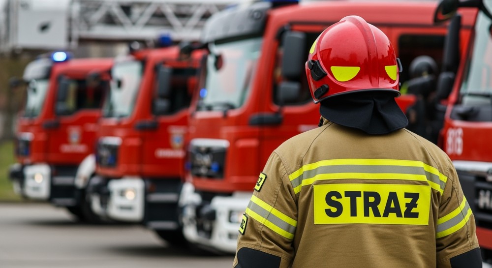 Strażacy z Opola trenują w ekstremalnych warunkach kopalni uranu