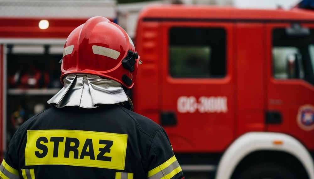 Strażacy w Szydłowie doskonalą umiejętności gaśnicze w lesie podczas manewrów „Las Tułowice 2025