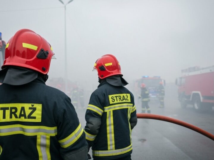Pożar w Opolu: interwencje służb ratunkowych i policji w akcji