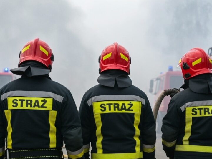 Pożar zniszczył zabytkowy drewniany dom w gminie Pokój