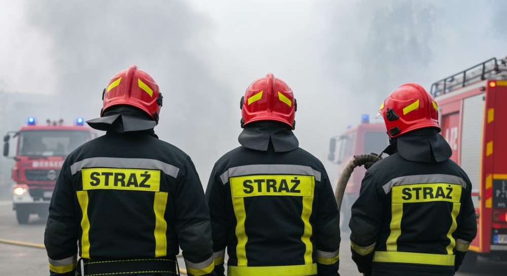 Pożar zniszczył zabytkowy drewniany dom w gminie Pokój