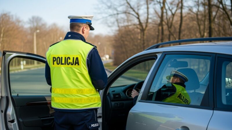 Bez uprawnień i z niesprawnym oświetleniem – policja zatrzymała nieodpowiedzialnego kierowcę