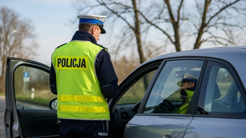 Opolska drogówka w akcji: Bezpieczeństwo kierowców monitorowane z nieba