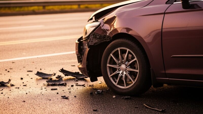 Zderzenie dwóch pojazdów na W409: Policja bada okoliczności wypadku