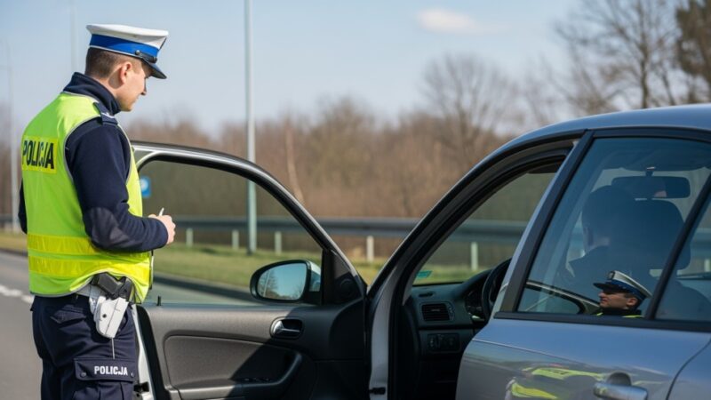 Bezpieczne drogi w Niemodlinie: Policja kontroluje trzeźwość kierowców
