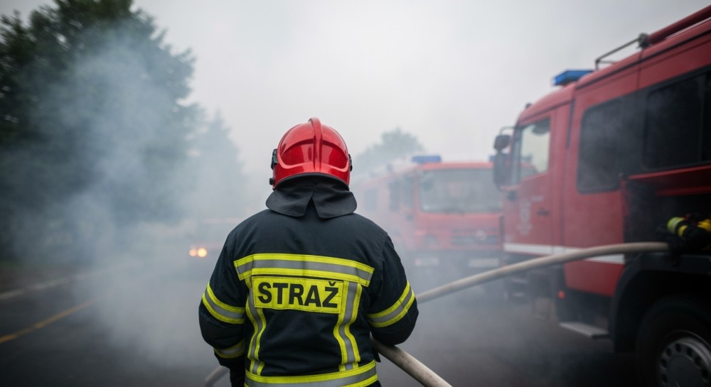 Wybuch w śmieciarce: niebezpieczne baterie w Grodźcu