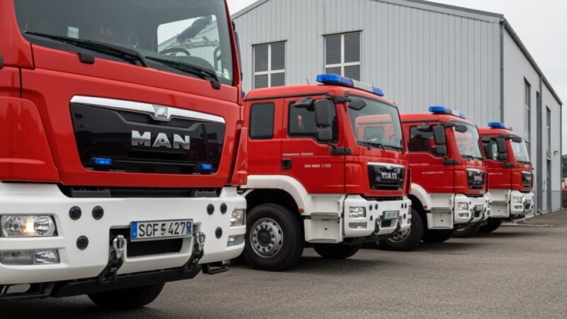 Pożar stogu słomy w Folwarku: strażacy walczyli z ogniem przez całą noc