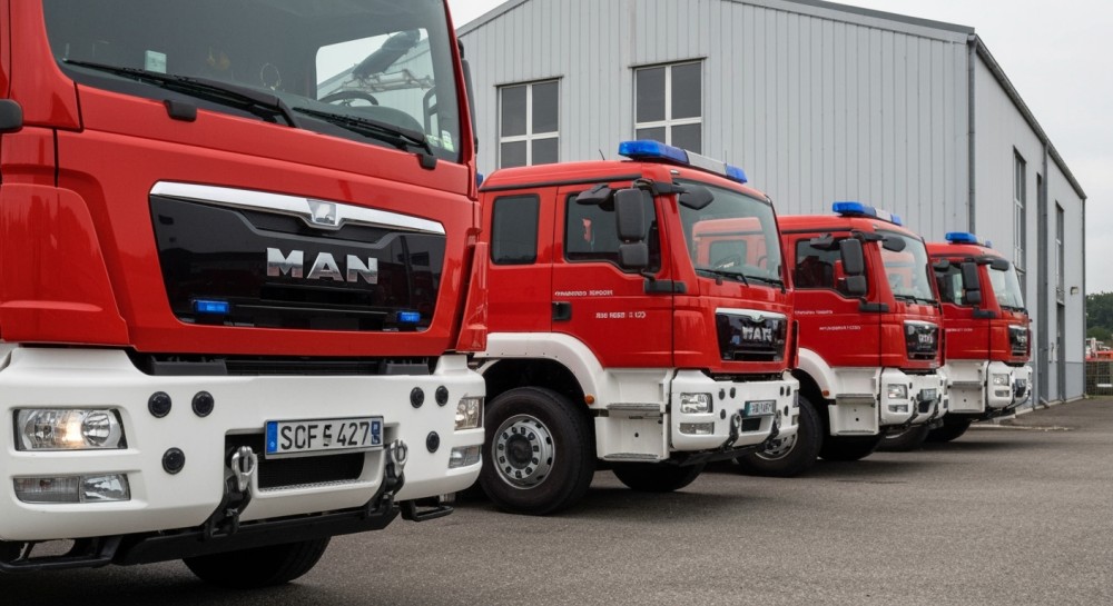 Pożar stogu słomy w Folwarku: strażacy walczyli z ogniem przez całą noc