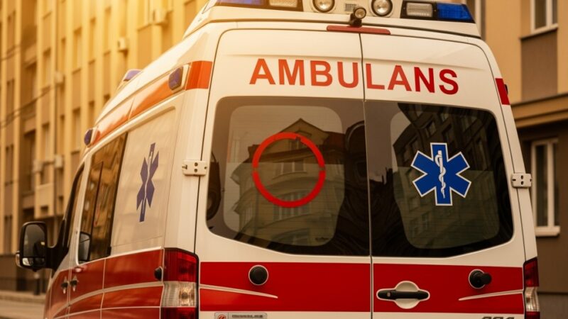 Ewakuacja mieszkańców po rozszczelnieniu gazu w Namysłowie