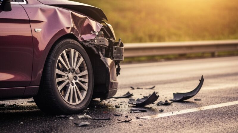 Kolizja w Opolu: Straż pożarna szybko na miejscu zdarzenia