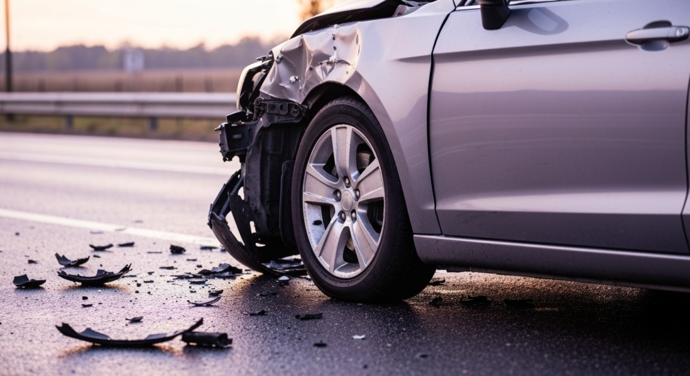 Trzy pojazdy zderzyły się w Opolu: ranni i zablokowana droga