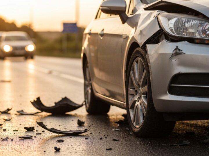 Kierowca zasnął za kierownicą, zjechał na przeciwległy pas i spowodował czołowe zderzenie