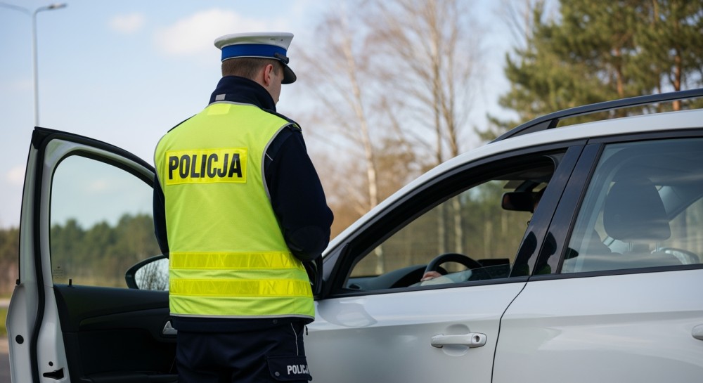 Bezpieczny weekend na drogach powiatu oleskiego: pozytywne wyniki kontroli policji