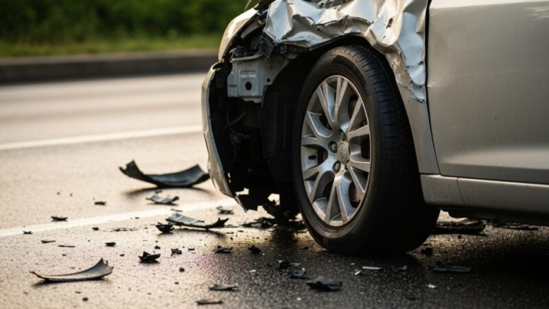 Wypadek na A4: Kierowca audi w szpitalu po zderzeniu z manem