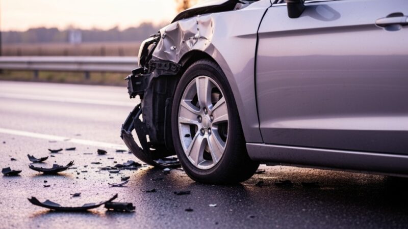 Dwie osoby ranne w wypadku drogowym w Nysie