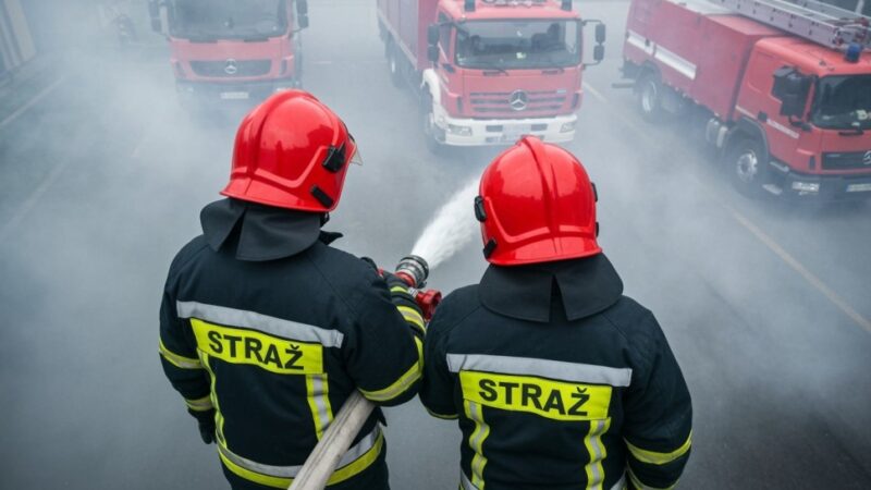 Pożar altany w Opolu: błyskawiczna interwencja strażaków