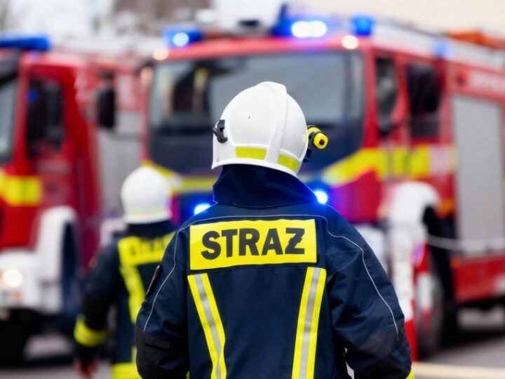 Strażacy z Gminy Ozimek doskonalą umiejętności w JuraParku Krasiejów