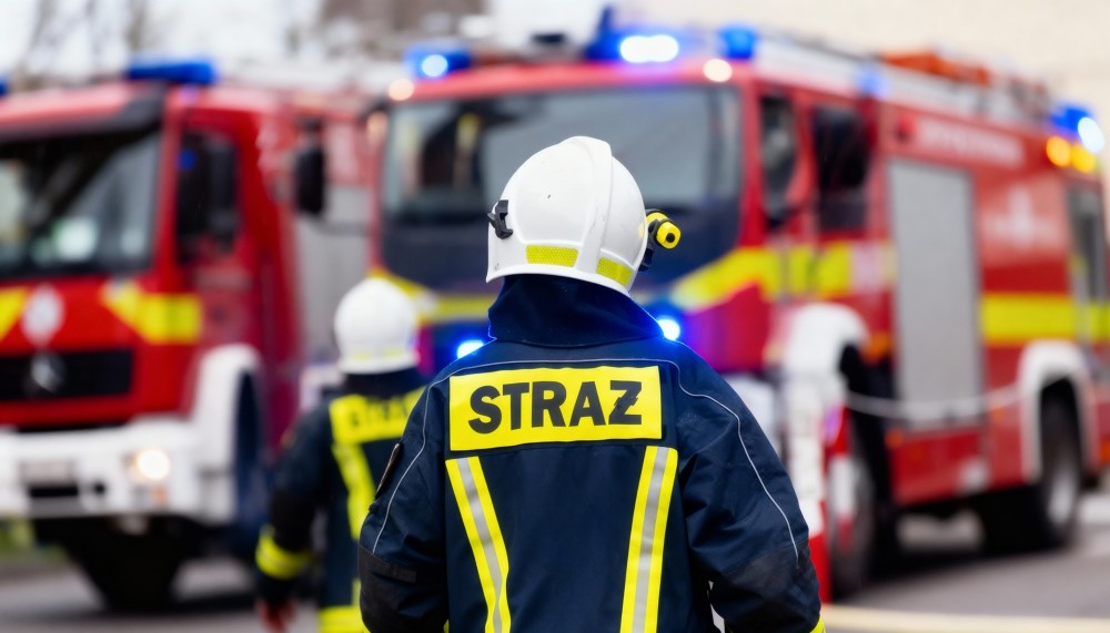 Strażacy z Gminy Ozimek doskonalą umiejętności w JuraParku Krasiejów