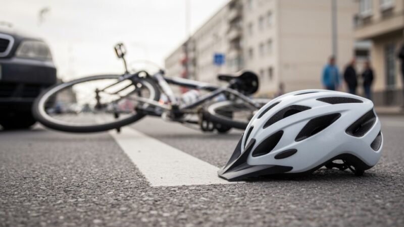 Zatrzymany pod własnym domem za jazdę na rowerze w stanie nietrzeźwości