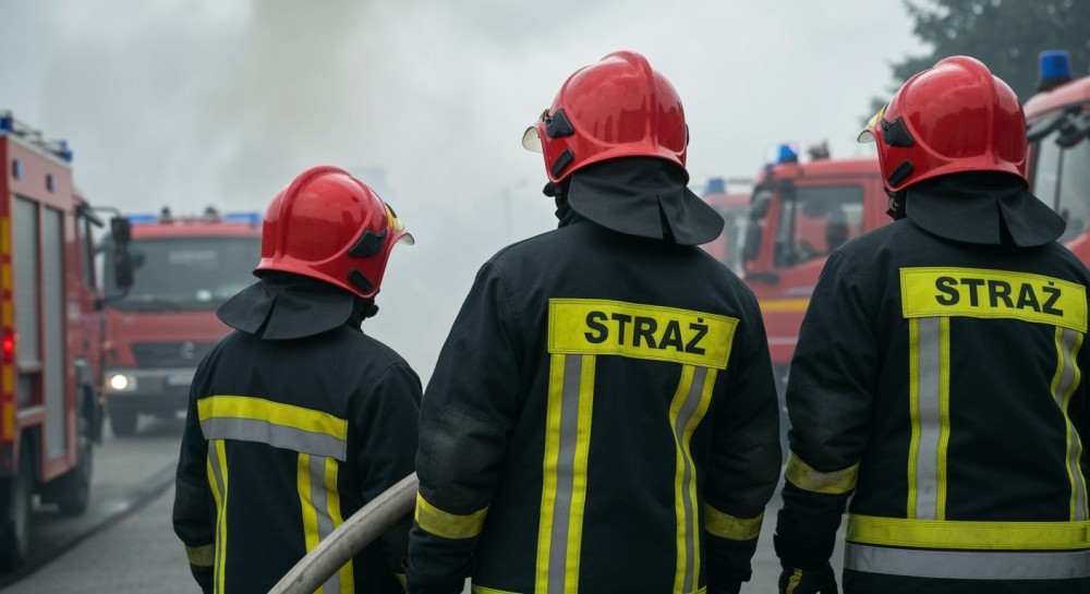 Zadymienie na poddaszu w Opolu: szybka akcja ratunkowa zapobiegła tragedii