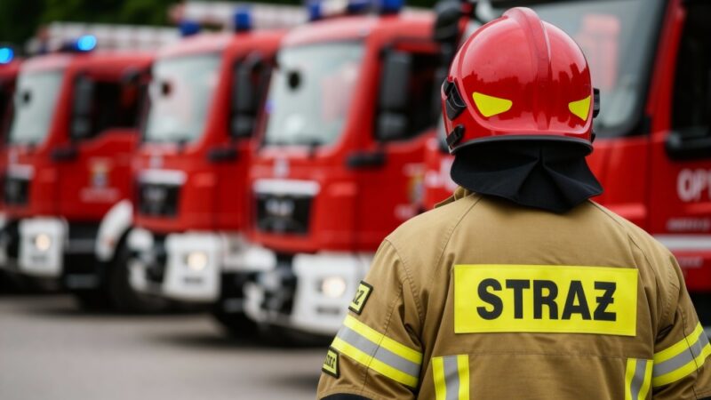 Nowy pojazd dla OSP Chobie: zwiększenie bezpieczeństwa w Gminie Ozimek
