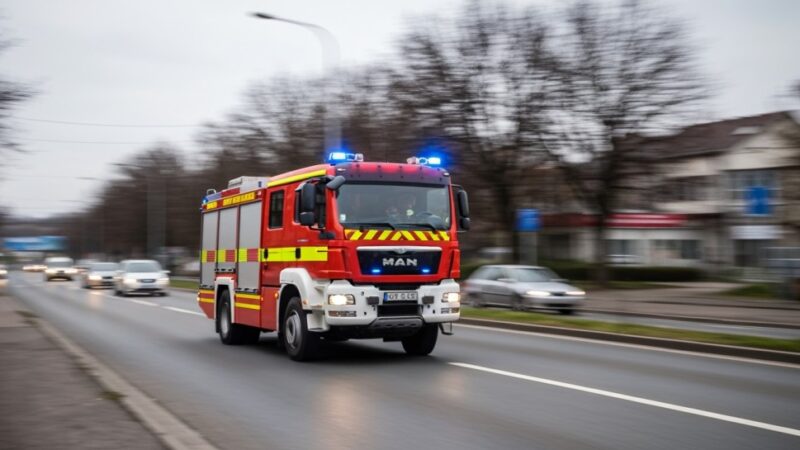 Pożar pralki w Opolu: strażacy błyskawicznie ewakuują mieszkańców