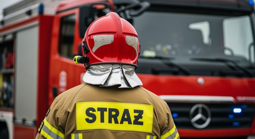 Zadymienie przy torach kolejowych w Opolu: strażacy na miejscu interwencji