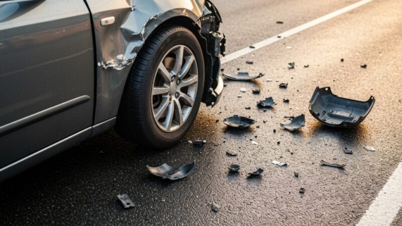 Wypadek na A4: Zablokowana droga i ranni w kilku pojazdach