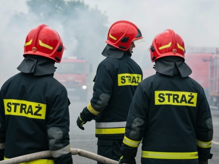 Pożar altanek w Opolu: Służby ratunkowe w akcji
