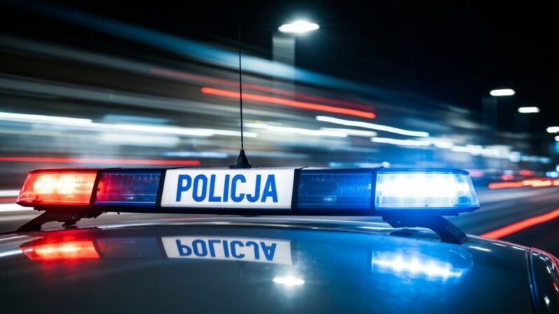 Poszukiwany mężczyzna zatrzymany za jazdę bez prawa jazdy i kradzież kabli