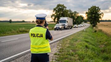 Kluczbork: pijany kierowca jechał slalomem