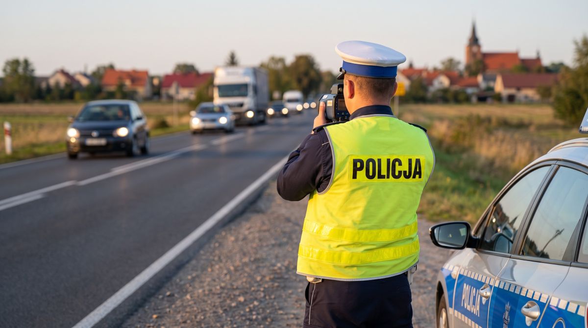Policjanci uczą młodzież o bezpieczeństwie na drodze w Opolu